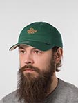 Бейсболка DJINNS арт. Dad Cap DNC 30th (темно-зеленый)